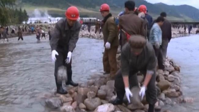 中国宣布无偿援助北韩 美国要制裁