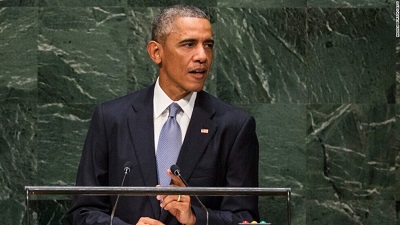 奥巴马联大讲话 反思全球局势