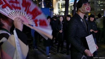 韩总统“亲信门”主角崔顺实抵韩接受调查