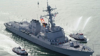 也门附近的美驱逐舰受导弹威胁