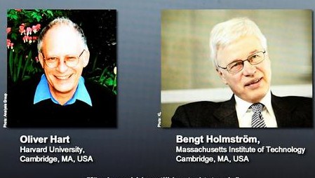 诺贝尔经济学奖：“契约理论”成赢家