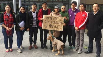 香港议员朱凯廸到英国调查主席国籍风波