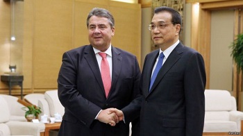 德国副总理访华敦促中国释放人权律师