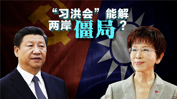 习洪会提九二共识 台政府吁正视主流民意