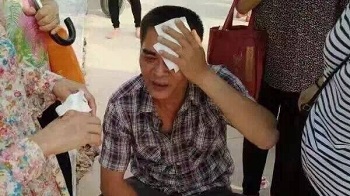 深圳数百村民抗议中铁集团抢地爆冲突