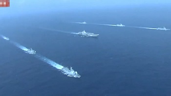 中國高調紀念海軍建軍72周年 高喊「隨時準備打仗」