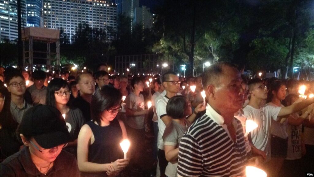 维园烛光晚会成绝响 港人盼六四精神薪火相传