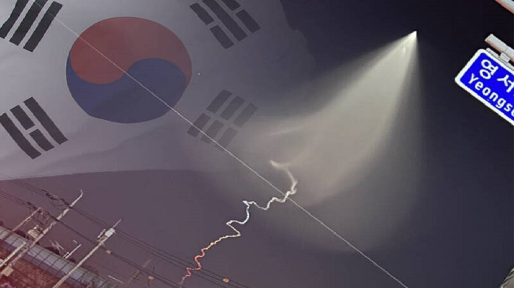 南韓試射火箭沒公告 民眾誤以為是UFO或北韓飛彈