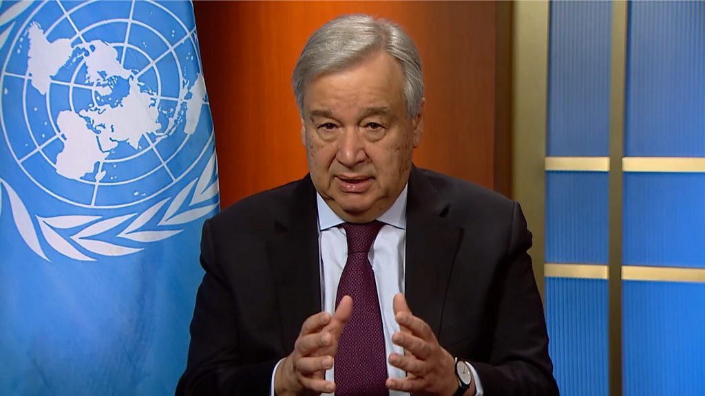 联合国秘书长呼吁弥合分歧重建信任