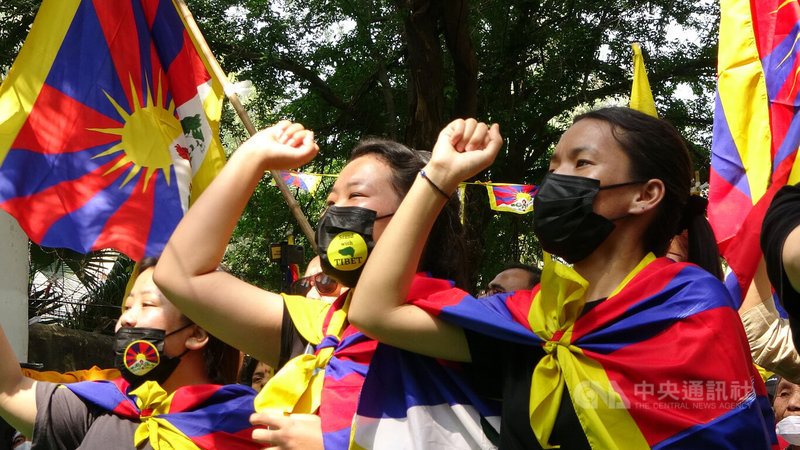 藏人抗暴64週年 旅印度藏人示威爭自由