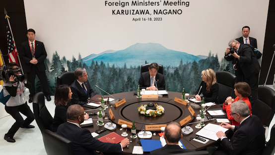 G7外长会议开幕 维持台海现状成为一大议题