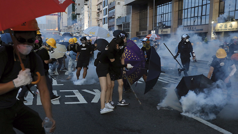 王慧铭：坚决支持香港人的“反送中”抗议示威集会