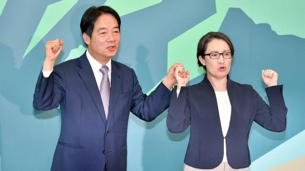 藍稱賴蕭配將台灣推向戰爭 民進黨：附和中國統戰口號