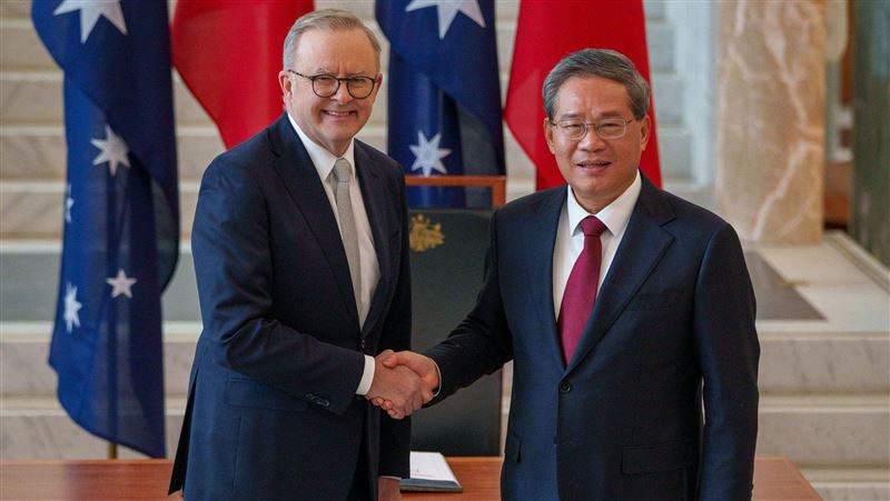 李強訪澳洲 北京：中澳堅持全面戰略夥伴關係定位