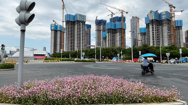 中国房地产股自五月高点暴跌20%