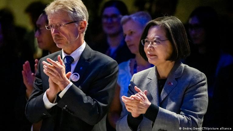 台湾前总统蔡英文将访德 出席柏林自由大会