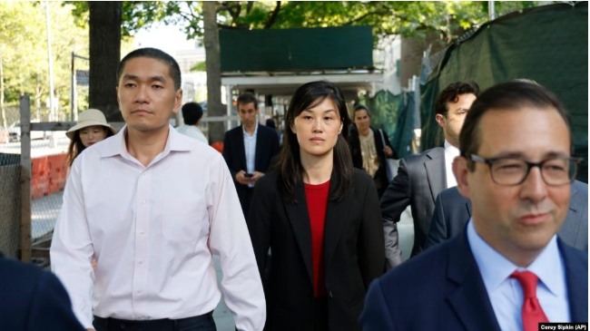 纽约时报：孙雯“中国代理人”案开审，检察官称其“背叛”纽约州