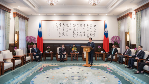 台湾总统赖清德会美智库：提升国防展现自我防卫决心