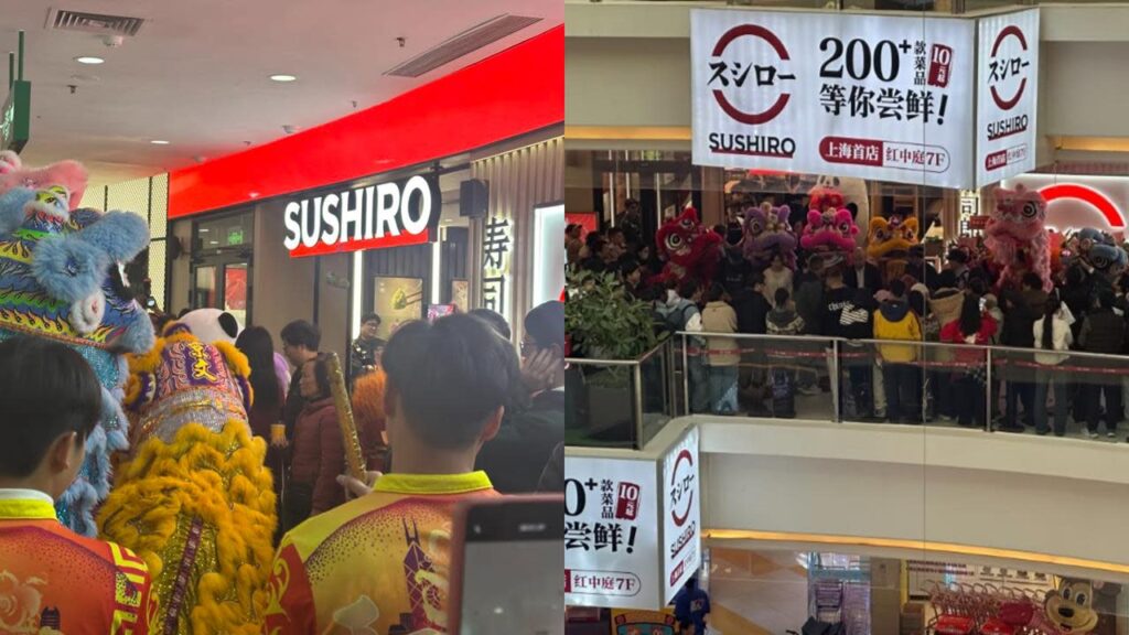 日中雖緊張 壽司郎上海連開兩店有人排隊14小時