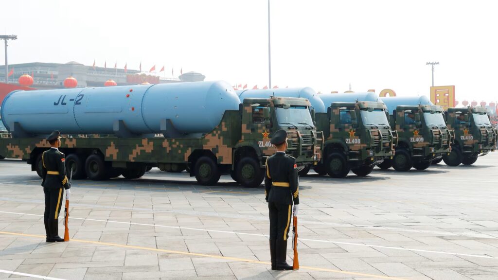 中国试射巨浪导弹落南太平洋 引发国际关切