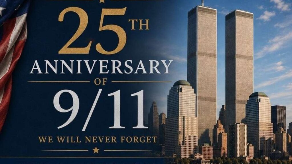组图：纪念911恐怖袭击25周年