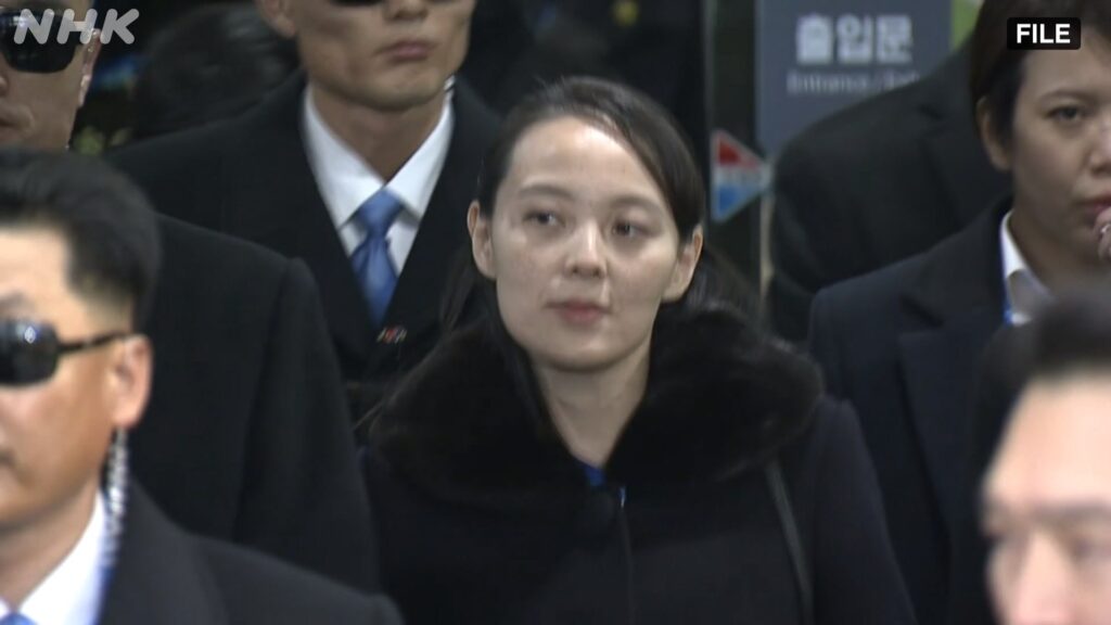 金正日胞妹金与正警告韩方称或重启扩音器广播